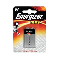 ENERGIZER - Max Alkaline 9V PP3 Battery Single Pack