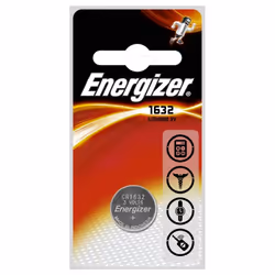 Energizer Lithium 3V CR 1632 Button Cell