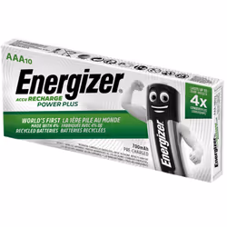 10 Pack Energizer Power Plus Rechargeable AAA 700mAh Batteries