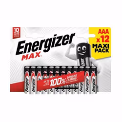 Energizer ER MAX AAA BATTERY PK12