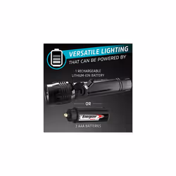 Rechargeable LED Tactical Torch, Ultra Bright High Lumens, Heavy Duty Water Resistant Flashlight for Emergency, Survival