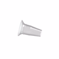 2 x 18mm Breast Shells Flange Inserts for Breastfeeding. Clear Breast Shields for Extra Comfort While Pumping & Expressing Mi ...