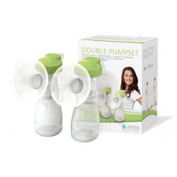 Ardo Double Pumpset Green, Transparent One Size 2 pc(s)