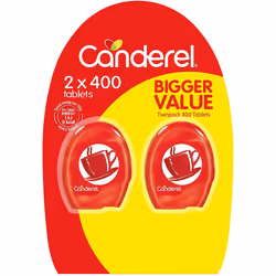 Canderel Original Sweetener Tablets Dispenser Value Pack - 800 Tablets