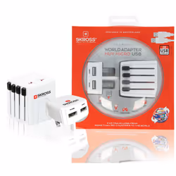 Skross SKR1302800, 5 V, White, 50 mm