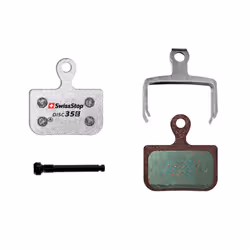 SwissStop Disc 35 E, Bicycle brake pad, Silver