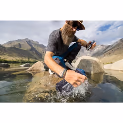 LifeStraw Peak Series Water Filter - 1L  Dark Mountain Gray  Protects