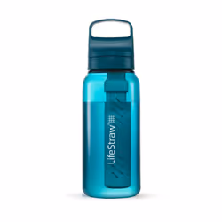 LifeStraw Go Series - BPA-Free Water Filter Bottle for Travel and Ever
