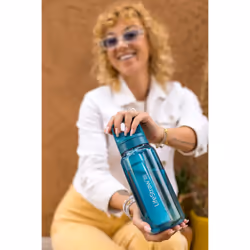 LifeStraw Go Series - BPA-Free Water Filter Bottle for Travel and Ever