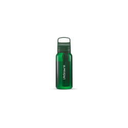 Go Series â BPA-Free Water Filter Bottle for Travel and Everyday Use Removes Bacteria, Parasites and Microplastics, Improves Taste, 1L Terrace Green