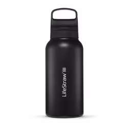 LifeStraw Go Series - Insulated Stainless Steel Water Filter Bottle fo