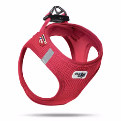Curli Air-Mesh, Dog, Vest harness, XXXS, Red, Nylon, Polyester, Chihuahua