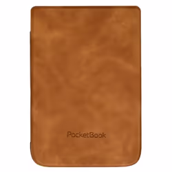 PocketBook WPUC-627-S-LB, Folio, Brown, Pocketbook, 15.2 cm (6"), Faux leather, Microfibre, PocketBook Basic Lux 2, PocketBoo ...