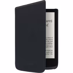 PocketBook HPUC-632-B-S, Folio, Black, Pocketbook, 15.2 cm (6"), PU leather, Basic Lux 2, Touch Lux 4, Touch HD 3