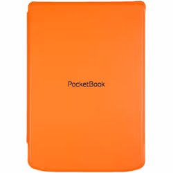 PocketBook Shell, Folio, Orange, Pocketbook, 15.2 cm (6"), Microfibre, Polyurethane (PU), Plastic, Cotton, Verse Mist Grey, V ...