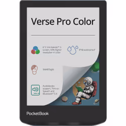 PocketBook Verse Pro Color e-book reader Touchscreen 16 GB Wi-Fi Black, Blue - Additional view 5