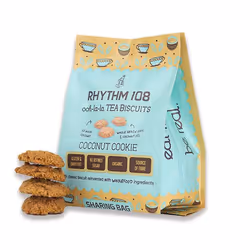Rhythm 108 233222, Biscuit, Coconut, 24 g, Round, Organic gluten-free oat flour, organic coconut oil, organic coconut flakes, ...