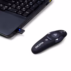 DICOTA Pin Point wireless presenter RF Black - Additional view 4