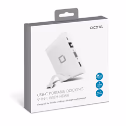 DICOTA D31729 laptop dock/port replicator White - Additional view 4