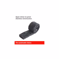 Rodent Block Steel Wool against Mice, Rats, Martens.Durable Design Stops Entry Gaps. Blocker.100 Percent Effective Impenetrable Barrier - Hyper dense