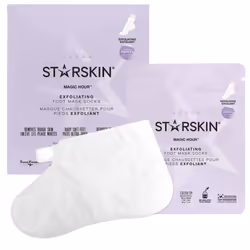 STARSKIN Magic Hour Exfoliating Double-Layer Foot Mask Socks