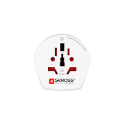 Skross 1.500206-E power plug adapter Type J (CH) Universal White