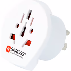 SKROSS Mains Travel Adapter World to USA / Canada - Earthed