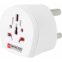 Skross 1.500224-E power plug adapter Type M Universal White