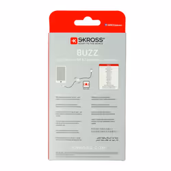 Skross BUZZ USB cable 1 m USB A Micro-USB B/Lightning White - Additional view 4