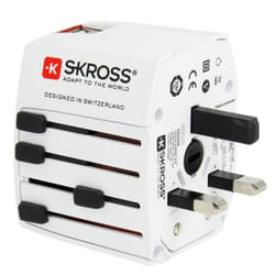 Skross MUV USB power plug adapter Universal White