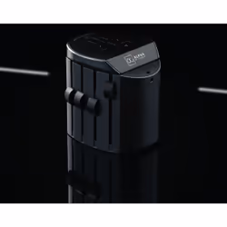Skross Alpha power plug adapter Universal Black