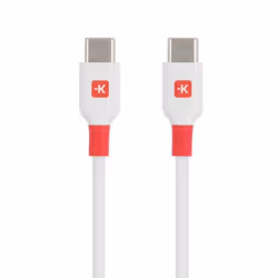 Skross SKCA0020C-C200CN, 2 m, USB C, USB C, USB 2.0, White