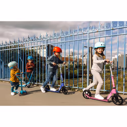 EURO PLAY MMD052 kick scooter Kids Three wheel scooter Red