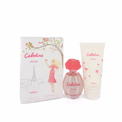 Cabotine Rose Gift Set - 3.4 oz Eau De Toilette Spray + 6.7 oz Body Lotion by Parfums Gres --