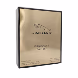 Jaguar Classic Gold Eau de Toilette Spray 100ml Bath and Shower Gel 200ml Bath Set