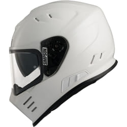 Simpson Venom Helmet, white, Size M for Men