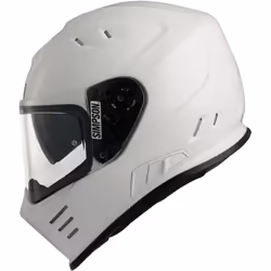 Simpson Venom Helmet, white, Size XL for Men