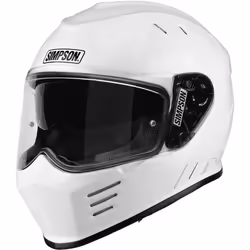 Simpson Venom Helmet, white, Size XL for Men