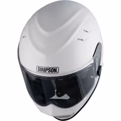 Simpson Venom Solid ECE 22.06 Full Face Helmet Gloss White - XXL