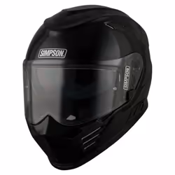 Simpson Venom Solid ECE 22.06 Full Face Helmet Gloss Black - XS