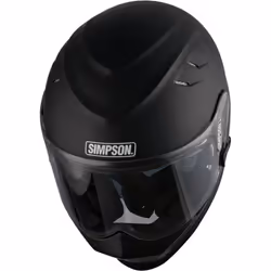 Simpson Venom Solid ECE 22.06 Full Face Helmet Matt Black - S