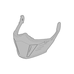 Simpson Chin Bar Black For Darksome Helmets