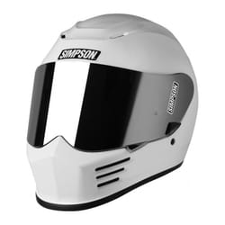 Simpson Speed Solid ECE 22.06 Full Face Helmet White - XXL