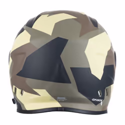 Simpson Venom Comanche ECE 22.06 Full Face Helmet Green / Brown - XS