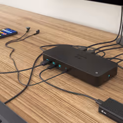 DICOTA D31951 laptop dock/port replicator Wired USB Type-C Black - Additional view 4