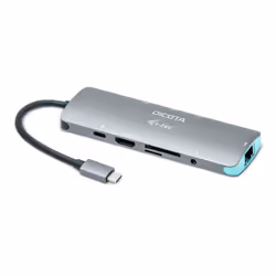 DICOTA D31954, Wired, USB Type-C, Anthracite, 130 mm, 43 mm, 15 mm