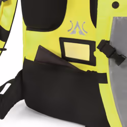 DICOTA Hi-Vis backpack Yellow Polyethylene terephthalate (PET), Thermoplastic polyurethane (TPU) - Additional view 8
