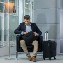 DICOTA Eco Slim Case PRO 35.8 cm (14.1") Briefcase Black - Additional view 4