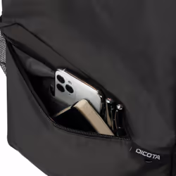 DICOTA D32086-RPET backpack Casual backpack Black Polyester, Polyethylene terephthalate (PET) - Additional view 5