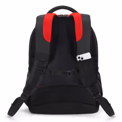 DICOTA D32119-RPET backpack Casual backpack Black, Red Polyester, Recycled polyethylene terephthalate (rPET) - Additional view 4